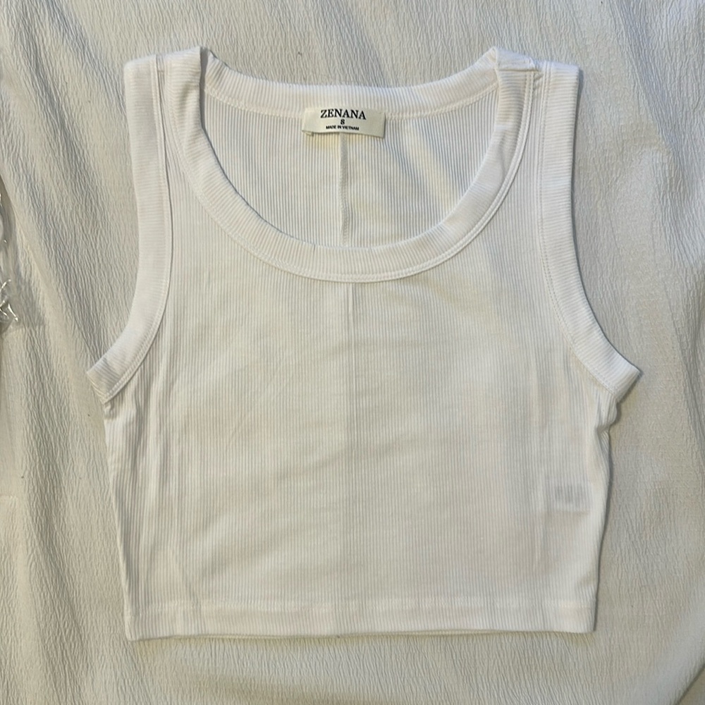 White Tank Top